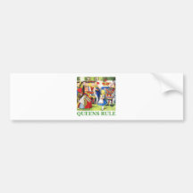 Queens Rule Bumper Stickers