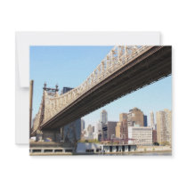 Queensborough Bridge and Manhattan invitations by Ljrigg Queensborough Bridge and Manhattan invitations