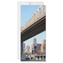 Queensborough Bridge and Manhattan rack cards by Ljrigg Queensborough Bridge and Manhattan rack cards
