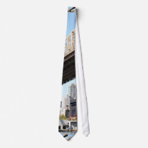Queensborough Bridge and Manhattan ties