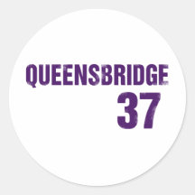 Queensbridge Purple Stickers