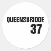 Queensbridge Round Sticker
