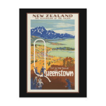Queenstown New Zealand Postcard