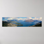Queenstown Panorama NZ posters