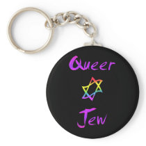 Queer Jew Keychain