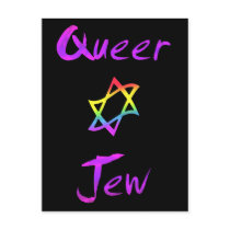 Queer Jew Postcard