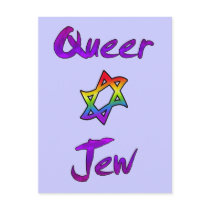 Queer Jew Postcard