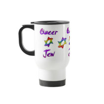 Queer Jew Travel Mugs