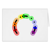 Queer Morse Code Arc Card cards