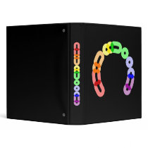 Queer Morse Code Avery Binder