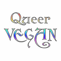 Queer Vegan 2-Sided Women's Shirts