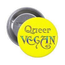 Queer Vegan Buttons
