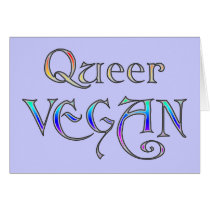 Queer Vegan Cards