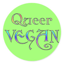 Queer Vegan Stickers
