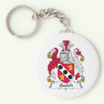 Quelch Family Crest Keychain