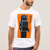 Quelstar Toys ElectroMan Tin Toy Robot t-shirts
