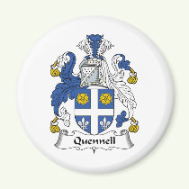 Quennell Family Crest Magnet