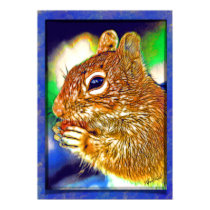 Quentin G. Squirrel posters