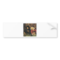 Quentin Matsys The Moneylender and his Wife Bumper Stickers