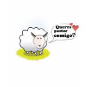 Queres pastar comigo? t-shirts