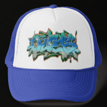 QUES GRAFFITI 2 hats by QUESFIRE QUES GRAFFITI 2 hats