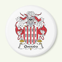Quesada Family Crest Magnet