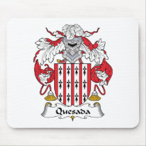 Quesada Family Crest Mousepad
