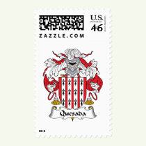 Quesada Family Crest Stamps