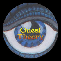 Quest Theory Sticker - Round - Eye of Truth stickers