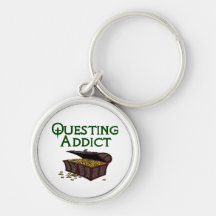 Questing Addict Key Chains