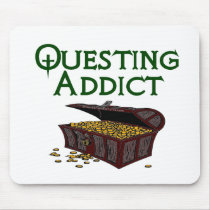 Questing Addict Mouse Pads