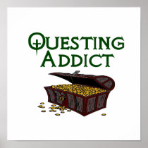 Questing Addict Poster