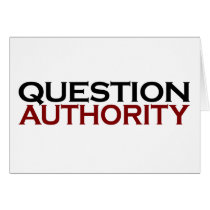 Question Authority (New) cards by worldsfair Question Authority (New) cards