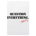 Question Everything Stationery