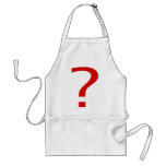 Question Mark aprons