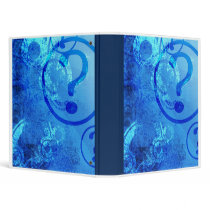 Question Mark binders by unique_binder Question Mark binders