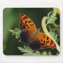 Question Mark butterfly mousepads by tompurse Question Mark butterfly mousepads
