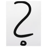 question mark icon customized letterhead