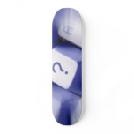 question mark skateboard deck