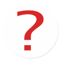 Question Mark stickers