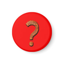 Question Mark Teaching or Memory Aid Magnet
