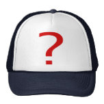 Question Mark Trucker Hat
