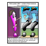 Question Police Funny Gifts Tees Mugs & Cards postcards