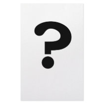 Question stationery