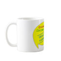 "Questions - Comments?" Mug