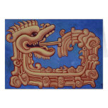 Quetzalcoatl   Holiday card cards
