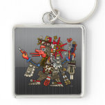 Quetzalcoatl keychains
