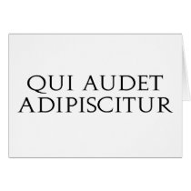 Qui Audet Adipiscitur cards by alternateworlds Qui Audet Adipiscitur cards