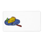 quiche custom shipping labels
