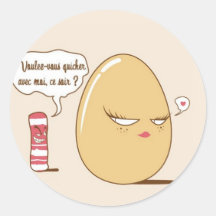 Quiche Stickers